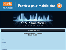 Tablet Screenshot of citifunctions.com